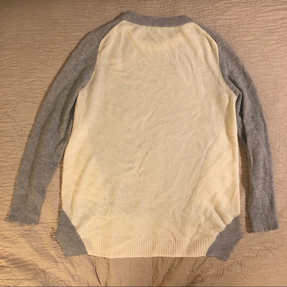 Vertical designs cashmere high low sweater - Picture 6 of 9